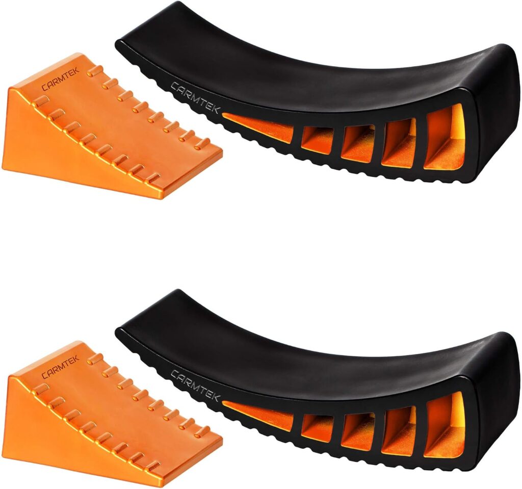 RV curved leveler